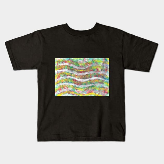 Texture - 332 Kids T-Shirt by walter festuccia
